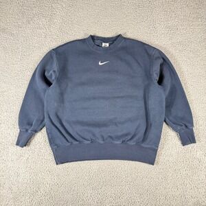 Nike Sweatshirt Size Small Center Swoosh Logo Crewneck Pullover